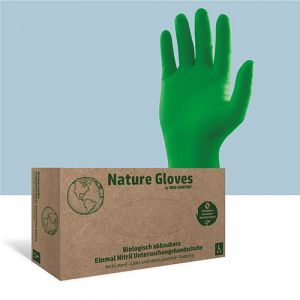 Nature gloves nitril handschoen maat M, 100st.
