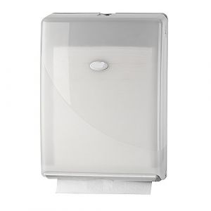 Pearl white handdoekdispenser (c-vouw)