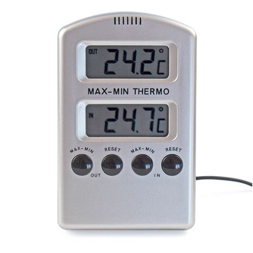 Gewoon Grillig paniek Thermometer Maximum Minimum Digitaal | Daxtrio