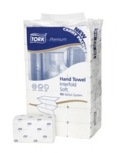 Handdoekjes Tork Premium Hand Towel Interfold Soft