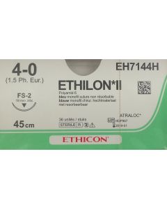 Ethicon Ethilon 4-0 blauw 45cm nld FS-2 EH7144H