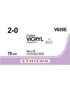 Ethicon Vicryl 2-0 2x70cm V625E