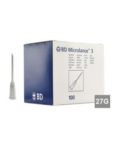 BD Microlance injectienaalden 27G 0,4 x 13mm grijs