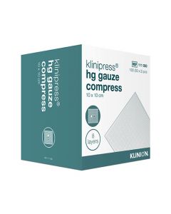 Klinion HG kompres 10 x 10 cm 8 steriel