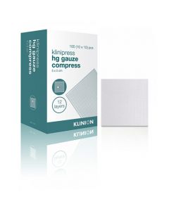 Klinion HG kompres 5 x 5 cm steriel