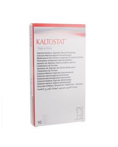 Kaltostat calcium-natrium alginaat wondverband 10cm x 20cm steriel