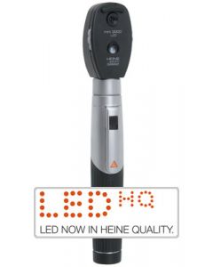 Heine Mini 3000 LED oogspiegel set met batterij handvat
