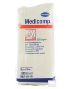 Medicomp NW kompres 5 x 5cm 4-laags